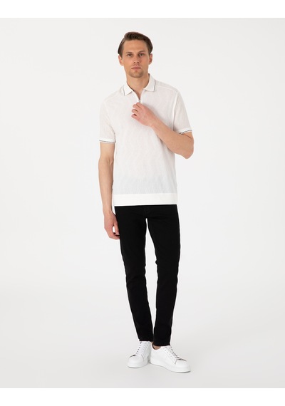 Pierre Cardin Erkek Beyaz Tişört 50302591-vr013 Beyaz
