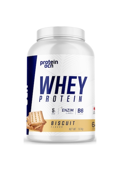 Whey Protein Bisküvi 1.6 Kg 64 Servis Ahududu