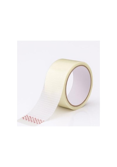 27kids Ultra Güçlü Şeffaf Tamir Bandı, 48mm X 10mt, Onarım Ve İzolasyon Açık Bej