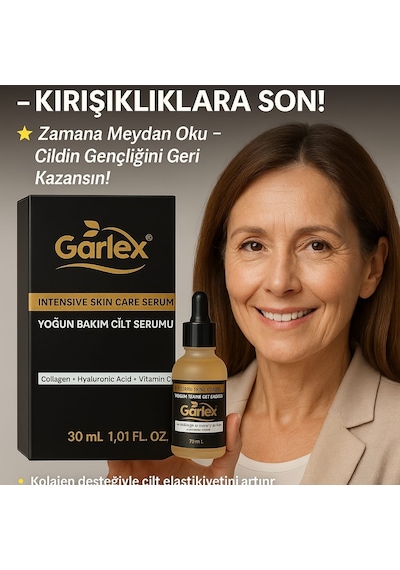 Garlex Yoğun Bakım Cilt Bakım Seti 5'li
