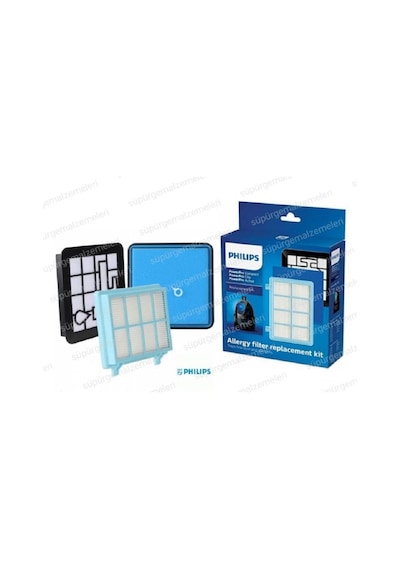 Philips Uyumlu Fc 9332/07 Powerpro City  Hepa Filtre Seti
