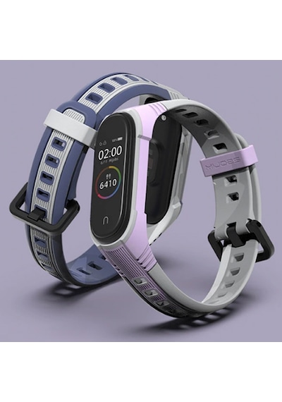 Mijobs Xiaomi Mi Band 5-4 Çift Renk Kayış Kordon (258825908)