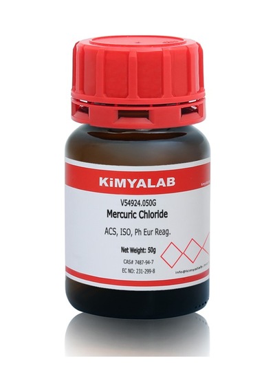 Kimyalab Civa Iı Klorür Mercuric Chloride 50 G