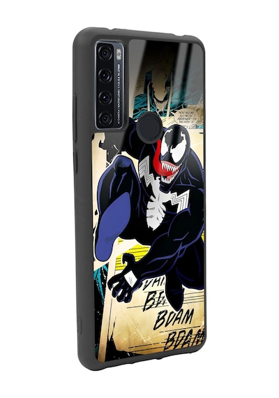 Tcl 20 Se Venom Tasarımlı Glossy Telefon Kılıfı Çok Renkli