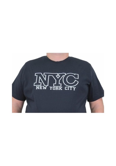 Starbattal Erkek Büyük Beden Sıfır Yaka Tişört Nyc 24133 Lacıvert-Lacıvert Lacivert Starbattal Erkek Büyük Beden Sıfır Yaka Tişört Nyc 24133 Lacıvert-Lacıvert Lacivert