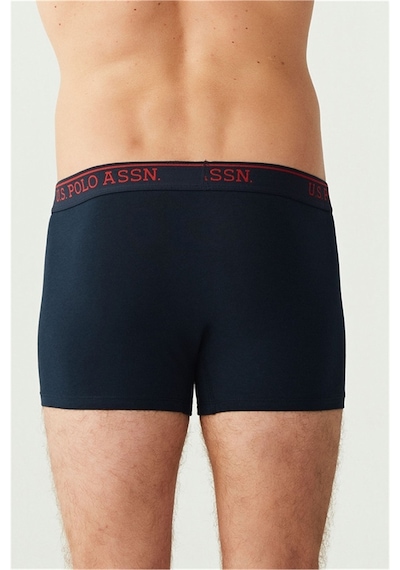 U.S. Polo Assn. U.s Polo Assn. 80097 Erkek 3 Lü Boxer-siyah&antrasit&lacivert