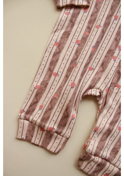 Oh La La Koala Apple Baby Jumpsuit Serisi Tulum Bej