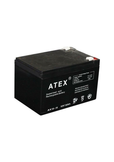 Atex 12 Volt 12 Amper Akü 151x98x95 Mm