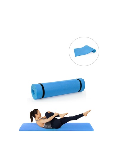 Spor Byfit 10 Mm Pilates Ve Yoga Minderi - Mavi