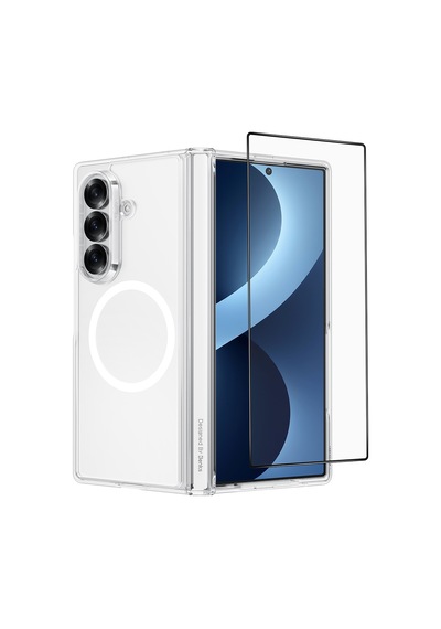 Galaxy Z Fold 8 Ultra Benks Crystal Grand Combo Üçlü Aksesuar Seti Ön Arka Şeffaf Kapak + Ekran Film