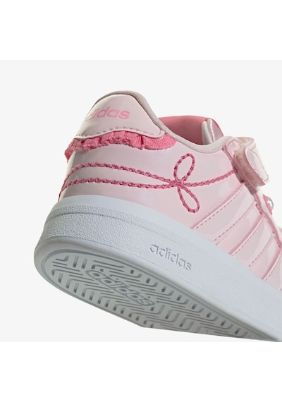 Adidas Grand Court 3.0 Girls Elastic Lace Çocuk Pembe Spor Ayakkabı Kı8121 2800236