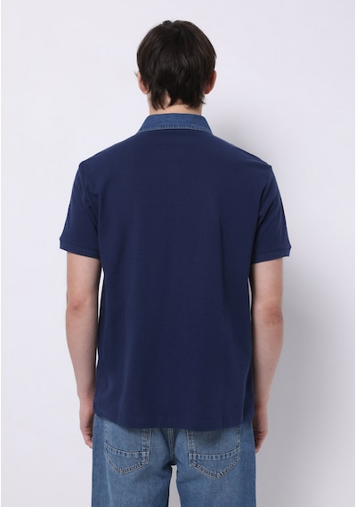Colin's Colins Regular Fit Polo Yaka Düz Erkek Mavi Kısa Kol Tişört Cl1077201 Q1.v1 Inv Indigo Colin's Colins Regular Fit Polo Yaka Düz Erkek Mavi Kısa Kol Tişört Cl1077201 Q1.v1 Inv Indigo
