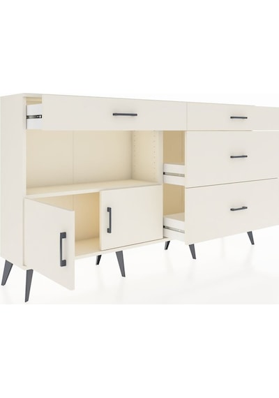 Arges Konsol Tek Raflı 4 Çekmeceli 2 Kapaklı 176x30x99 Aytaşı-ayt Aytaşı-aytaşı Arges Konsol Tek Raflı 4 Çekmeceli 2 Kapaklı 176x30x99 Aytaşı-ayt Aytaşı-aytaşı
