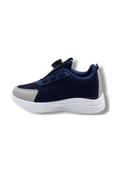 Pro Kids 5004-26 Anorak Akıllı Bağcıklı Anatomik Çocuk Sneaker Lacivert Gri