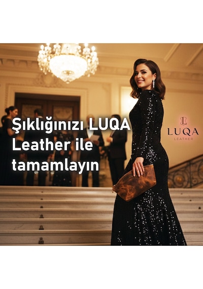 El Yapımı Lüks Hakiki Deri Makyaj Çantası Çok Fonksiyonlu, Şık Ve Dayanıklı Seyahat Makyaj Çantası