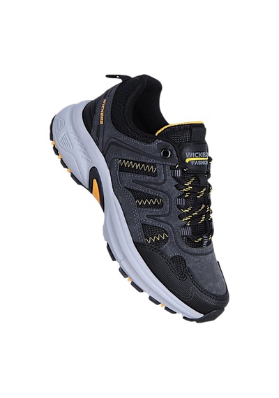 Wickers 2919 Cilt Syh-sarı Kışlık Erkek Çocuk Sneaker Ayakkabı Siyah