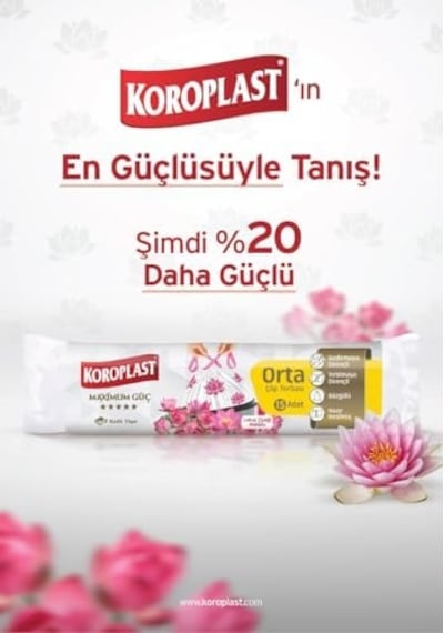 Lotus Çiceği Kokulu Büzgülü Çöp Poşeti, Orta