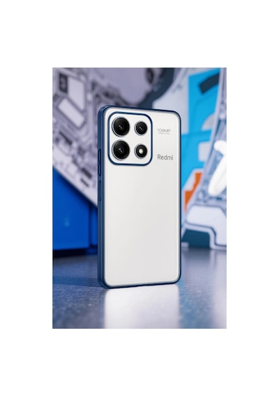 Poco X6 Pro Kılıf Lensli Silikon - Gümüş İtdark39110