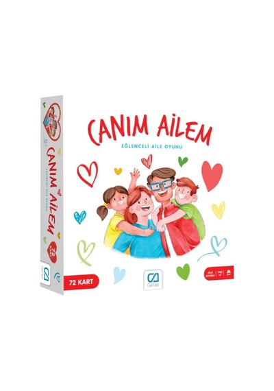 Caoyn-6025 Canım Ailem Kutu Oyunu Çok Renkli