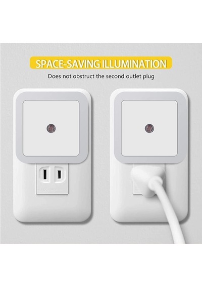 Led Gece Lambası, Duvara Takılan Gece Lambası, Alacakaranlık Sensörlü, 0.5w Enerji Tasarruflu, Koridor, Merdiven, Mutfak, Banyo Ve Yatak Odaları İçin İdeal 6'lı Paket Altın - Çok Renkli Led Gece Lambası, Duvara Takılan Gece Lambası, Alacakaranlık Sensörlü, 0.5w Enerji Tasarruflu, Koridor, Merdiven, Mutfak, Banyo Ve Yatak Odaları İçin İdeal 6'lı Paket Altın - Çok Renkli