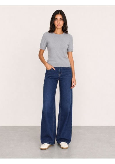 Loft Regular Fit Kadın Bluz K.kol Lf2044861 Q1.v1 Gri Melanj