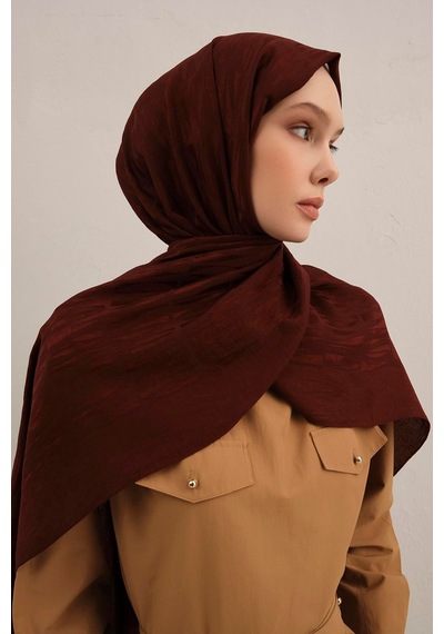 Armine Lyocell Şal - 3 - Bordo 32