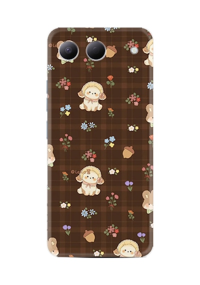 Tecno Spark 40 5g Km8n Uyumlu Kılıf Desen Baskılı Silikon Pandalar Stk:.2029.tecno Renk105 Renk105