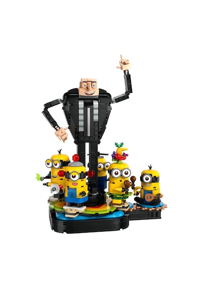 Lego Minions 75582 Brick-built Gru And Minions
