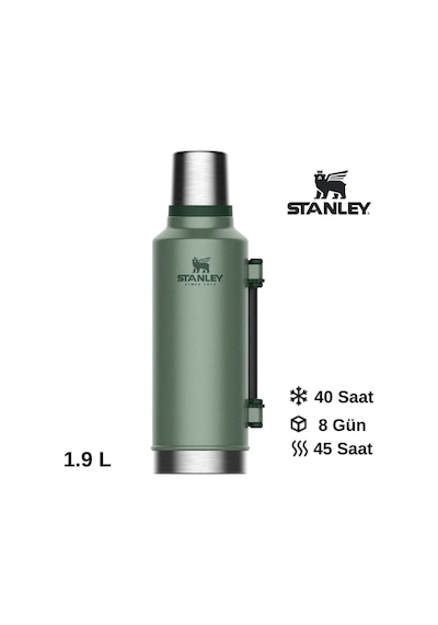 Stanley Legendary Klasik Vakumlu Paslanmaz Çelik Termos 1.9 Lt Yeşil