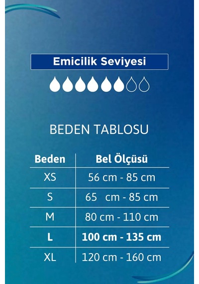 Tena Proskin Slip Plus Bel Bantlı Yetişkin Bezi L 60 Adet