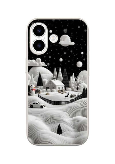 Arvencase Apple iPhone Uyumlu 17 Uyumlu Hd Kalite Orta Sertlikte Baskılı Desenli Silikon Renk102 Renk102