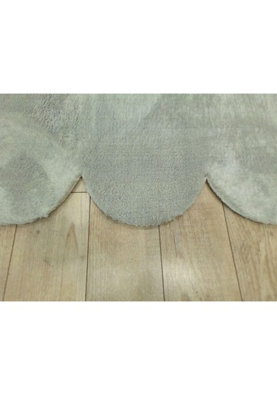 Rachel Carpet 3'lü Set Kaymaz Taban Banyo Paspası Halısı 50x50 Yuvarlak Papatya -50x60 Lazer -60x100 Lazer , Açı Çok Renkli