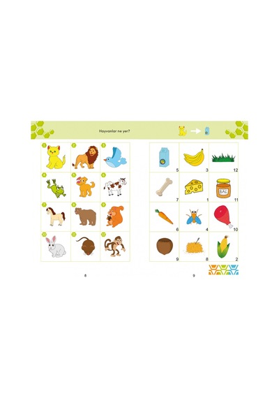Bee Smart Görsel ve İşitsel Dikkat Seti 5-6 Yaş Azur Yayıncılık