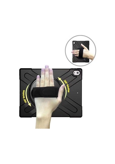 Apple Uyumlu iPad Pro 12.9 3.Nesil Kılıf Defender Askılı Zırh Tank Case