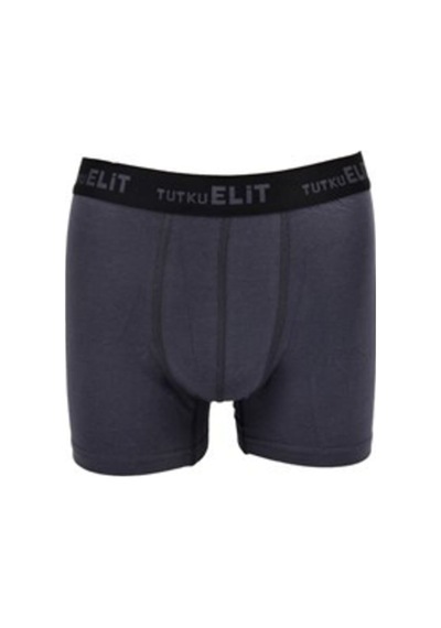 Tutku Elit Elt1252 / Elit Modal Elastan Spor Boxer 3 Adet Füme Füme