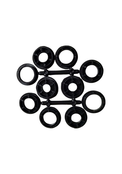 Saçaklı Daire Tel Fırça 125mm