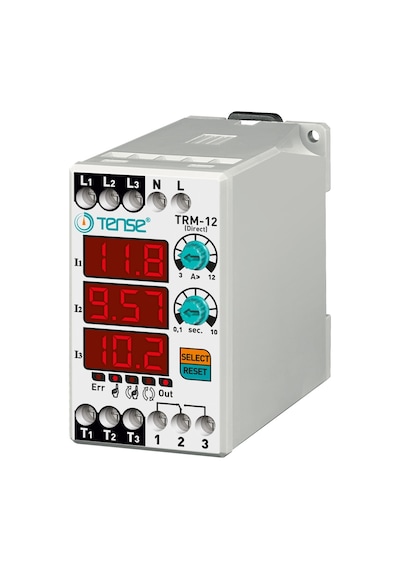 Tense Trm-100 40a-100a Dijital Termik Rölesi