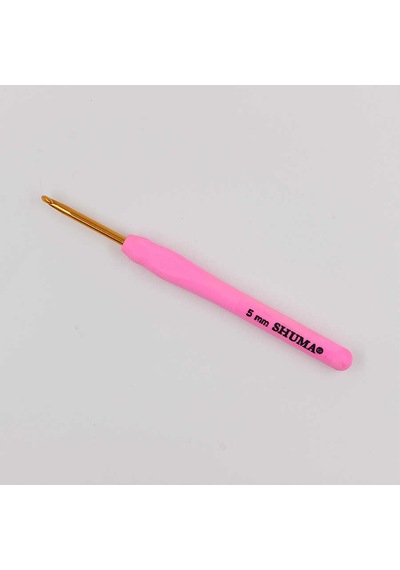 Abarta Shuma Yumuşak Saplı Yün Tığ- Uzunluk:14cm & 5mm -kırmızı 1 Adet