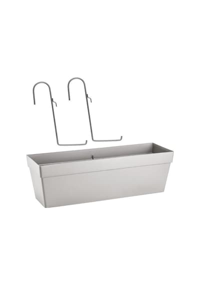 Omnipazar So-yb02a Dekoratif Askılı Yalı Balkon Saksı 10.8 Litre No 2 Kirli Beyaz 113