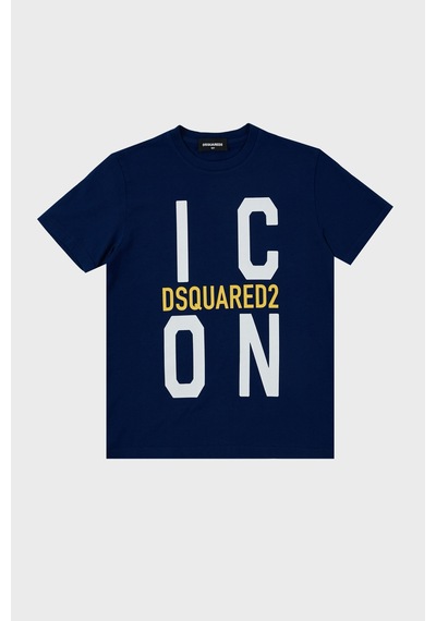 Dsquared2 Çocuk T Shirt Dq0243-d002f Blue Saks Saks
