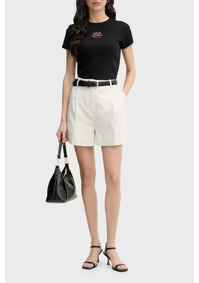 Calvin Klein Bayan T Shirt Lv047f240g Ub1 Siyah