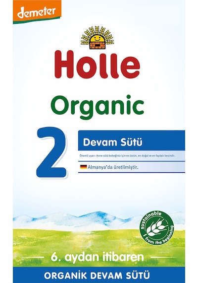 Holle 2 Organik Bebek Devam Sütü 600 G