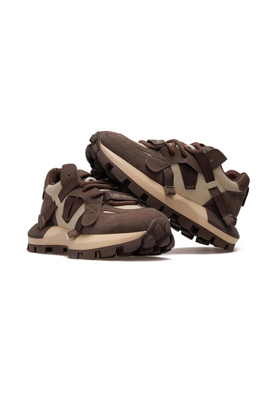 Lufian Yoko Kadın Günlük Sneaker Ayakkabı 25k 121230049 Z Kahve Kahve