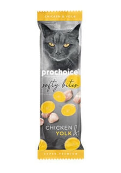 Softy Bites Tavuklu Ve Yumurtalı Yumuşak Kedi Ödül Maması 10 Gr