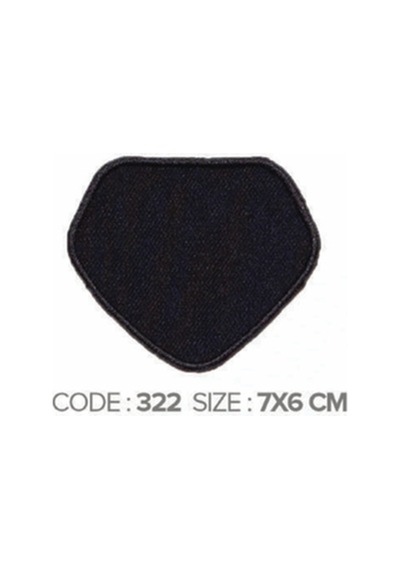 Ütü İle Yapışan Arma Patch Yama Modeli Siyah En:7cm Boy:6cm 1 Adet - 691408184
