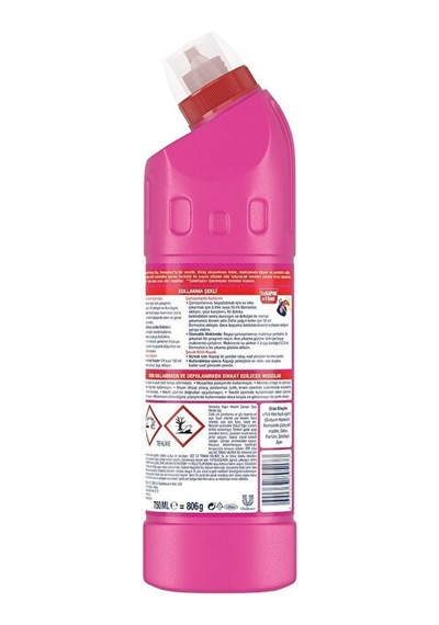 Domestos Çamaşır Suyu Pembe Güç 750 Ml 6 Adet Diğer