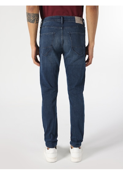 Colin's 040 Alex Slim Fit Düşük Bel Dar Paça Mavi Erkek Pantolon CL1063466_Q1.V1_DN42553