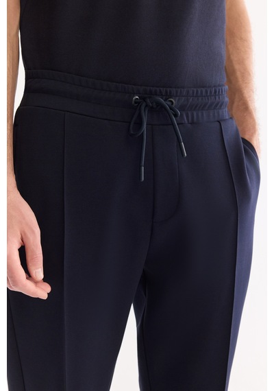 Avva Erkek Lacivert Beli Lastikli Bağcıklı Hızlı Kuruyan İnterlok Regular Fit Eşofman Altı A61y3409 Avva Erkek Lacivert Beli Lastikli Bağcıklı Hızlı Kuruyan İnterlok Regular Fit Eşofman Altı A61y3409