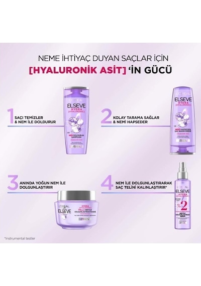 Elseve Hydra Hyaluronic Nem Ile Dolgunlaştıran Serum 150ml