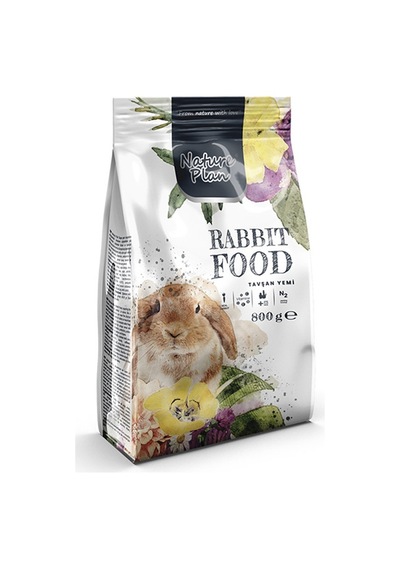 Nature Plan Tavşan Yemi 800 Gr[12Lü]